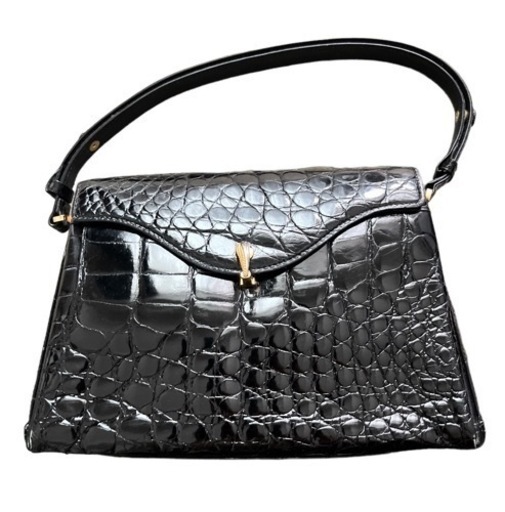 ハンドバッグ クロコダイル革