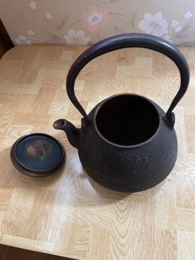 南部鉄器　鉄瓶　骨董