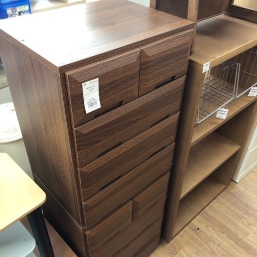 ブラウンの組み立てチェスト（４段×2個）お売りします！