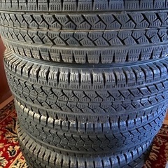 　⛄️値下げ致しました。バネット/ボンゴ🚚のホイールタイヤセット...