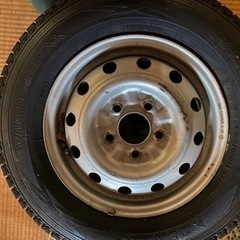 　⛄️値下げ致しました。バネット/ボンゴ🚚のホイールタイヤセット(6本)の画像