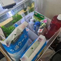 【商談中】水槽　メダカ　ネオンテトラ　シュリンプ　備品の画像