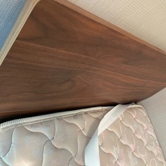 無印良品　シングルベッド用　ヘッドボード　ヘッドレストの画像