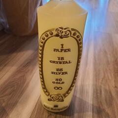 値下　ろうそく　ウェディングキャンドル