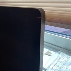 無印良品　シングルベッド用　ヘッドボード　ヘッドレストの画像