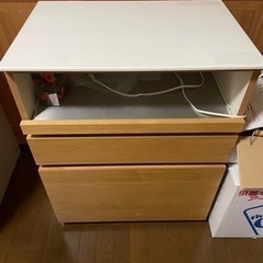 【値下げしました】人工大理石天板キッチン収納とダストパッカー