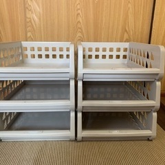 取りに来て下さる方限定！ A4サイズがきっちり‼︎書類ストッカーの画像