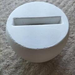◎差し上げます スマホスタンドスピーカー陶器◎ 中古 ホワイトの画像