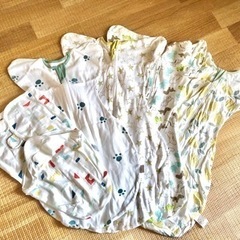 スワドル（ベビーねんね用おくるみ）5枚セット