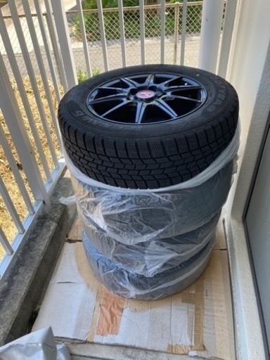 スタッドレスタイヤ　ホイール付　195/65R15 グッドイヤー ICE MAN 6