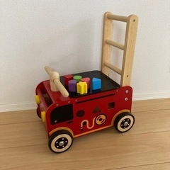 手押し車　消防車