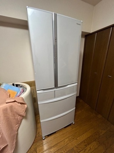 【受付終了】冷蔵庫 Panasonic NR-FV45V6-H