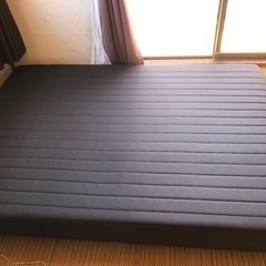 脚付マットレス　ダブルサイズの画像