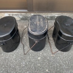 飯盒　はんごう　ハンゴウ　3個セットの画像