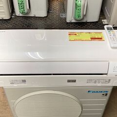 K04397　ダイキン　中古エアコン　主に6畳用　冷房能力　2.2KW ／ 暖房能力　2.2KW
