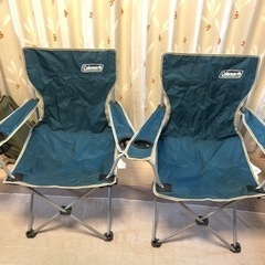 コールマン　アウトドアチェア　2脚の画像