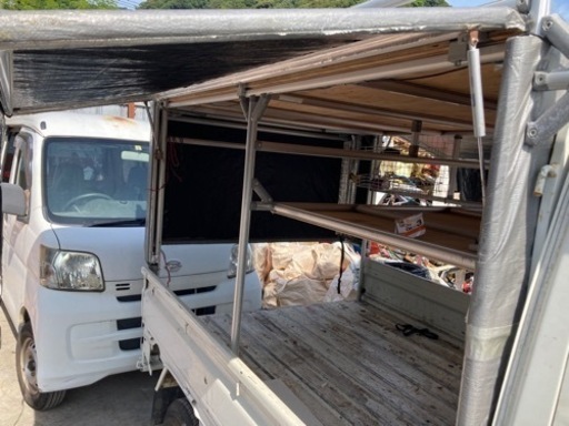 軽トラ　荷台テント　ホロ