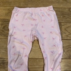 ピンクパンツ3本セット80〜100の画像