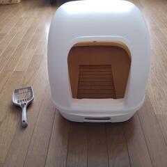 猫のシステムトイレ
