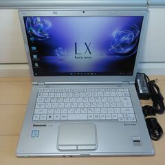 JC0704 パナソニック レッツノート CF-LX6 R17VS 新品 1TB 美品 office