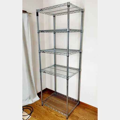 ドウシシャ ルミナス レギュラー ラック スチールラック 耐荷重250kg (棚板1枚あたり) キャスター付き