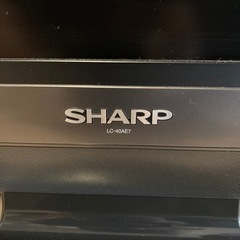 SHARP AQUOS TVの画像