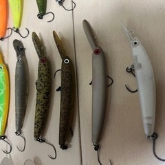 エリアトラウト　ミノーセット　月虫やトッピングフード有り‼️ エリアミノーイングの画像