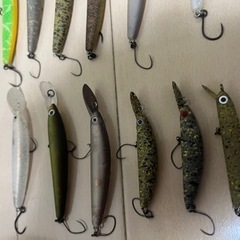 エリアトラウト　ミノーセット　月虫やトッピングフード有り‼️ エリアミノーイングの画像