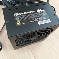 【中古】電源ユニット　玄人志向 krpw-gk750w パソコンパーツ