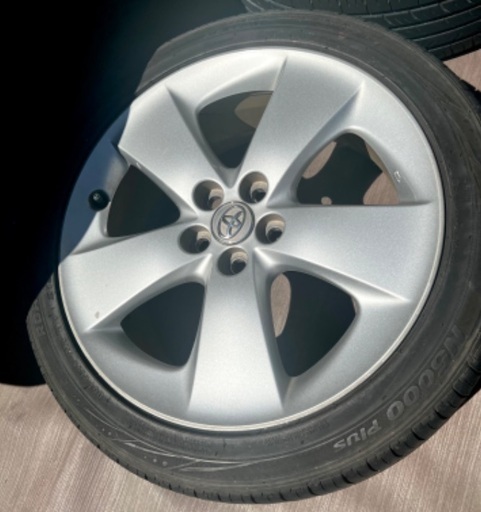 215/45R17 / 30系プリウス Sツーリングトヨタ純正アルミホイール タイヤセット4本