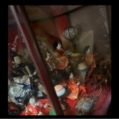 お雛様　ひな人形　ケース入りの画像