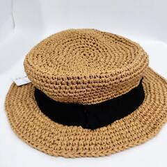 子供用　麦わら帽子の画像
