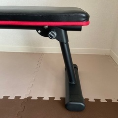 フラットベンチ ＆ ダンベル セット　筋トレの画像