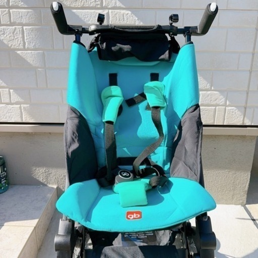 Goodbaby 折り畳み　ベビーカー　ポキット  ラグーナブルーターコイズ