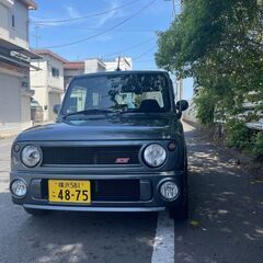 ★車検満タン★通勤快速★スズキ　ラパンSS（HE21S）5MT ナビ・地デジ・バックカメラ・ＥTC付の画像