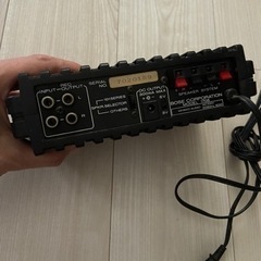 BOSE101MMスピーカー、1705アンプの画像