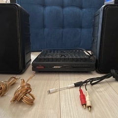 BOSE101MMスピーカー、1705アンプ