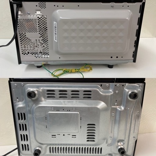 I366 ? 人気のブラック♪ ニトリ 電子レンジ 650Ｗ ⭐ 動作確認済 ⭐ クリーニング済