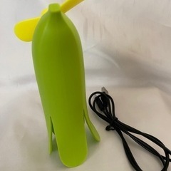 USB充電式バナナ扇風機②緑色の画像