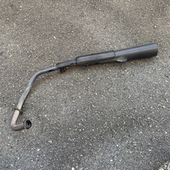 グラストラッカーFI純正マフラー