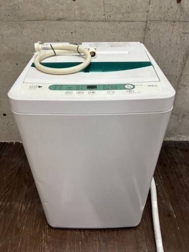 M ヤマダ YAMADA 全自動電気洗濯機 YWM-T45A1 一人暮らし 単身用 4,5kg