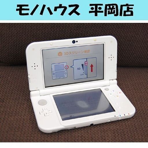 動作品 任天堂 Newニンテンドー3DS LL ゲーム機本体のみ パールホワイト RED-001 nintendo 札幌市 清田区 平岡