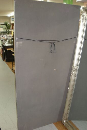 R061 ロココ調 アンティーク 大型全身鏡 壁掛けミラー 姿見 幅90cm Used