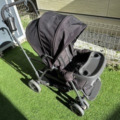 2人乗りベビーカー　joovyの画像