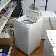 東芝 5.0kg 洗濯機 AW－5G6（W） 2018年製【モノ市場東浦店】139
