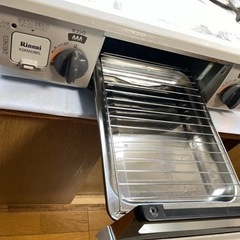 リンナイRinnaiグリル付ガステーブルの画像