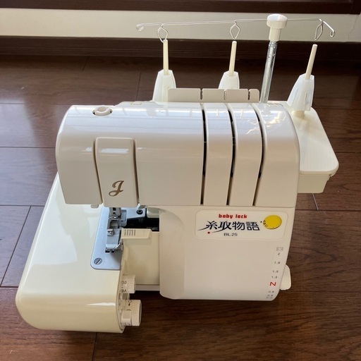 ロックミシン　baby lock 糸取物語