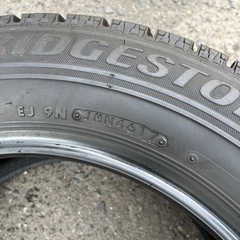 スペアタイヤに！スタッドレスタイヤ 195/65 R15 ブリザック 1本 山ありの画像