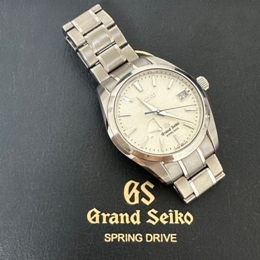 GSグランドセイコー SBGA011 スプリングドライブ チタン 雪白