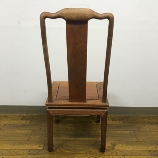 ロ2304-742 ハイバックチェア　アンティーク家具　レトロ家具